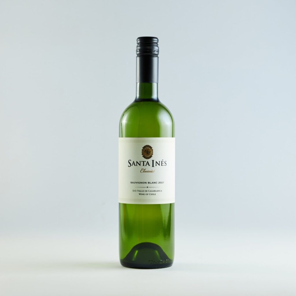 Vang Trắng Chile Santa Inés Classic, Casablance Valley, Sauvignon Blanc, 2021